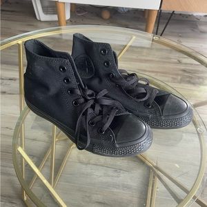 Converse Hightop Black